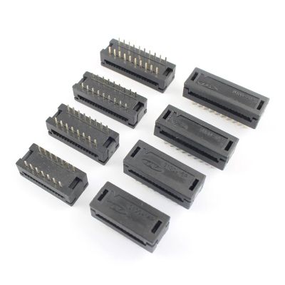 CTGFBUW 10pcs 2.54mm X 7.62mm Pitch 3100 14 16 20 Pin Male Header FD IDC Socket Cable Connector 3100-14P 3100-16P 3100-20P(16P)