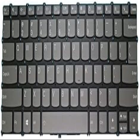 100% New Keyboard for Lenovo Ideapad 1 14AMN7 1-14ADA7 1 14IGL7 1-14IJL7 1 14ALC7 1 14IAU7 English US with Backlit Gray New