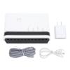 POENVFPO USB Print Server 4 Port, 10/100Mbps LAN and 2.4G Wireless Printer Sharing Hub for Home Office Network (US Plug) view 1
