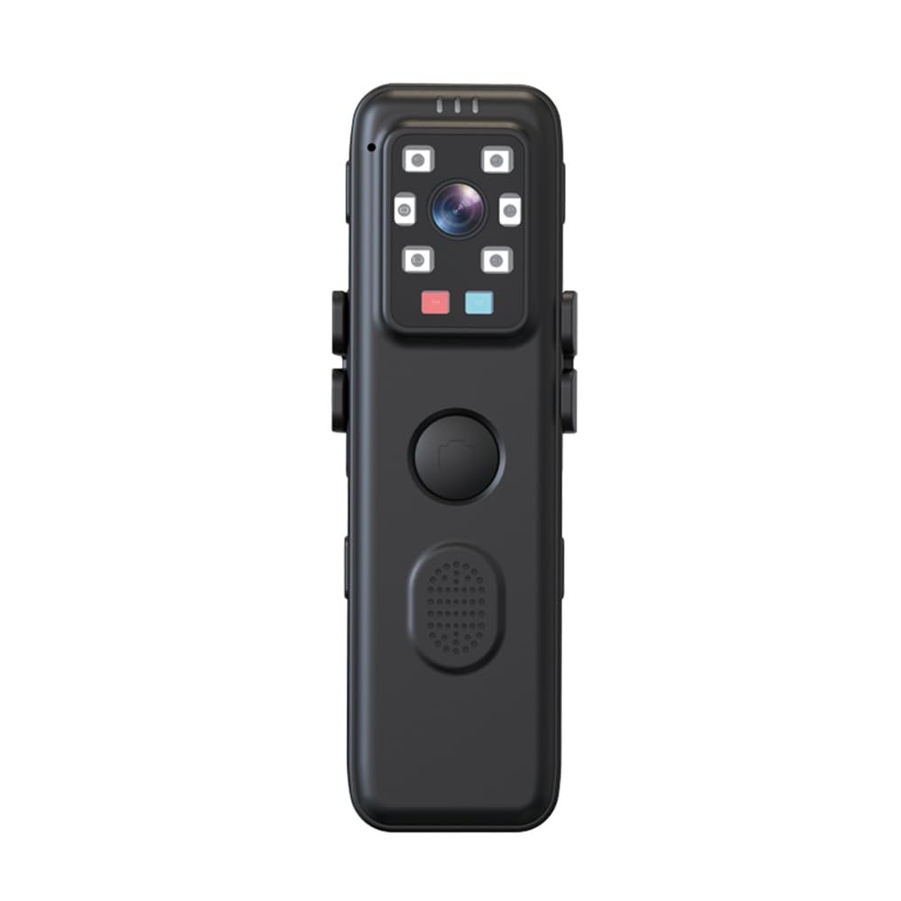 Akozon 1080P Body Camera HD Video Recording Night Wearable Mini Camcorder Law Enforcement Personal Traveling Outdoor Recording