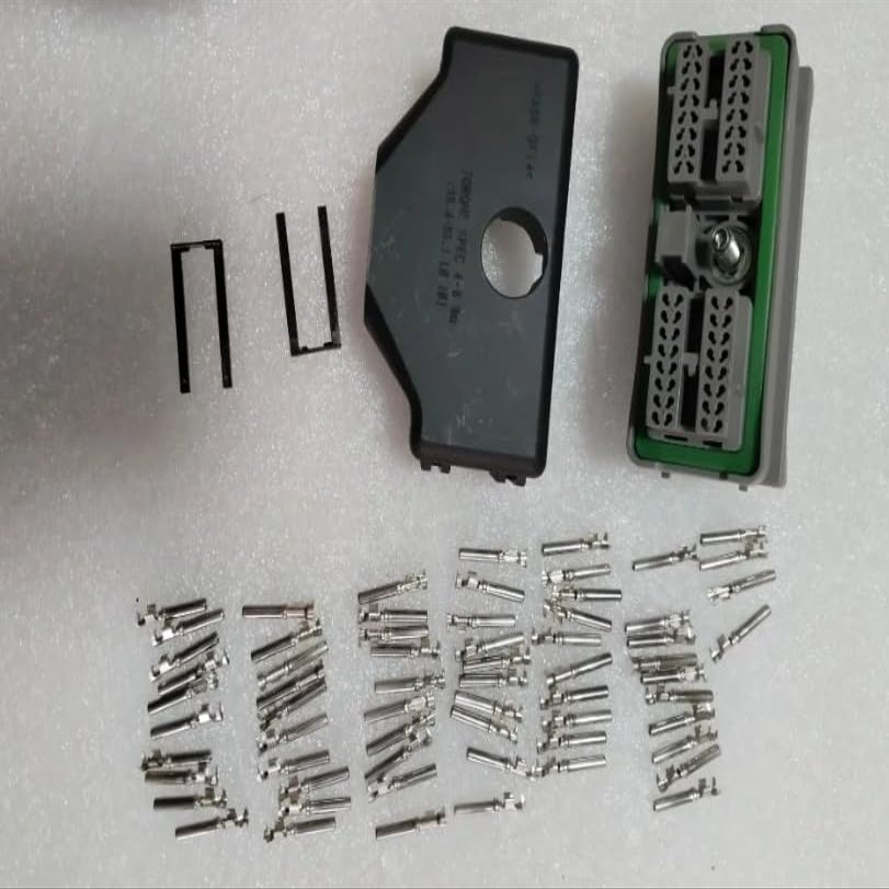 64 Pin Computer Board Connector Plug 245-1042 245-1043 with Terminals Accessories 15488667 15488668 for C-A-T Carter 323D (Grey 1 Set)