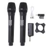 Luqeeg Wireless Handheld Karaoke Microphone, Handheld Cordless Dynamic Mic System with Multiple Sound Effects Voice Changes 2.4G Bluetooth System for Live Streaming Singing Wedding view 1