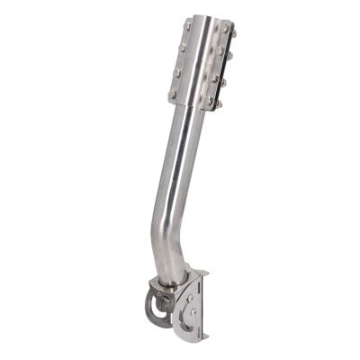 Badafaci Satellite Internet Mount Kit, Stainless Steel, Flexible Installation for V2 Gen 2 Antenna, 160 Degree Adjustment, Roof Pole Wall Use