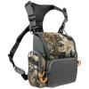 FKAEZZFR Outdoor exploration telescope bag, adjustable binoculars chest bag, camouflage chest strap bag view 1