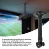ASHATA Mini Ceiling Wall Projector Mount Stand, Universal Ceiling Projector Mount Bracket 1/4 inch Mounting Screw, 7.9 to 15.7in Length Adjustable 360 Rotation 90 Tilt view 3