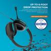 Gumdrop DropTech On-Ear Wired Headphones w/Mic | USB C - Long Tangle Free Chew-Proof Cord - Rugged Reliable Drop Tested and Comfortable for Kids K-12 Students Classroom and School Use view 2