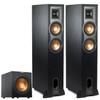 Klipsch Reference R-26FA Dolby Atmos Floorstanding Speaker (Pair) + R-12SW 12 Subwoofer  Premium Home Theater Tower & Deep Bass Sub Bundle view 1