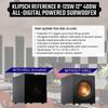 Klipsch Reference R-26FA Dolby Atmos Floorstanding Speaker (Pair) + R-12SW 12 Subwoofer  Premium Home Theater Tower & Deep Bass Sub Bundle view 3