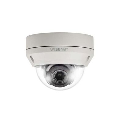 Hanwha Vision HCV-6080R 2mp IR WDR Outdoor TVI/AHD/CVI/CVBS Analog Dome Camera with 3.2~10mm(3.1x) Motorized V/F Lens, BNC Connection