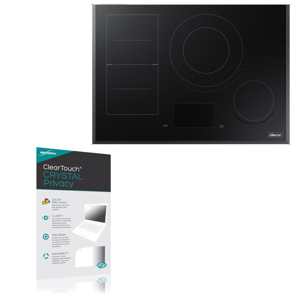 BoxWave Screen Protector Compatible With Dacor 30" DTI30M977BB/DA - ClearTouch Crystal Privacy (2-Pack), Privacy Screen Protector Flexible Film Clear
