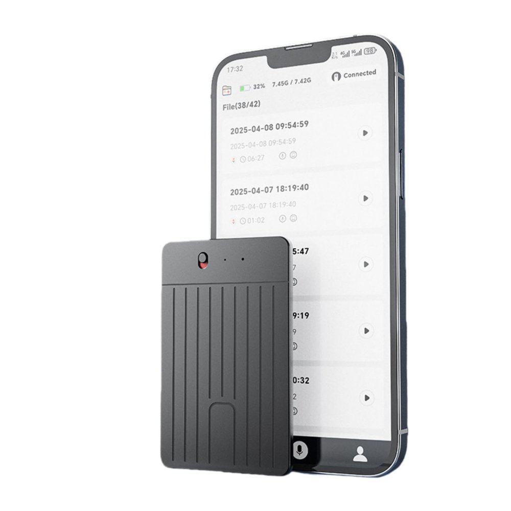 Tangxi Note Al Voice Recorders, Transcribe & Summarize with AI Technology, Portable Voice Recording Device with APP Control, for Lectures Conferences Phone Calls (16G)