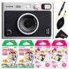 Fujifilm Instax Mini EVO Instant Camera with Sunshine Photo Microfiber Cleaning Cloth (Camera + 2 Twin & 2 Candy Pop, Black) view 1
