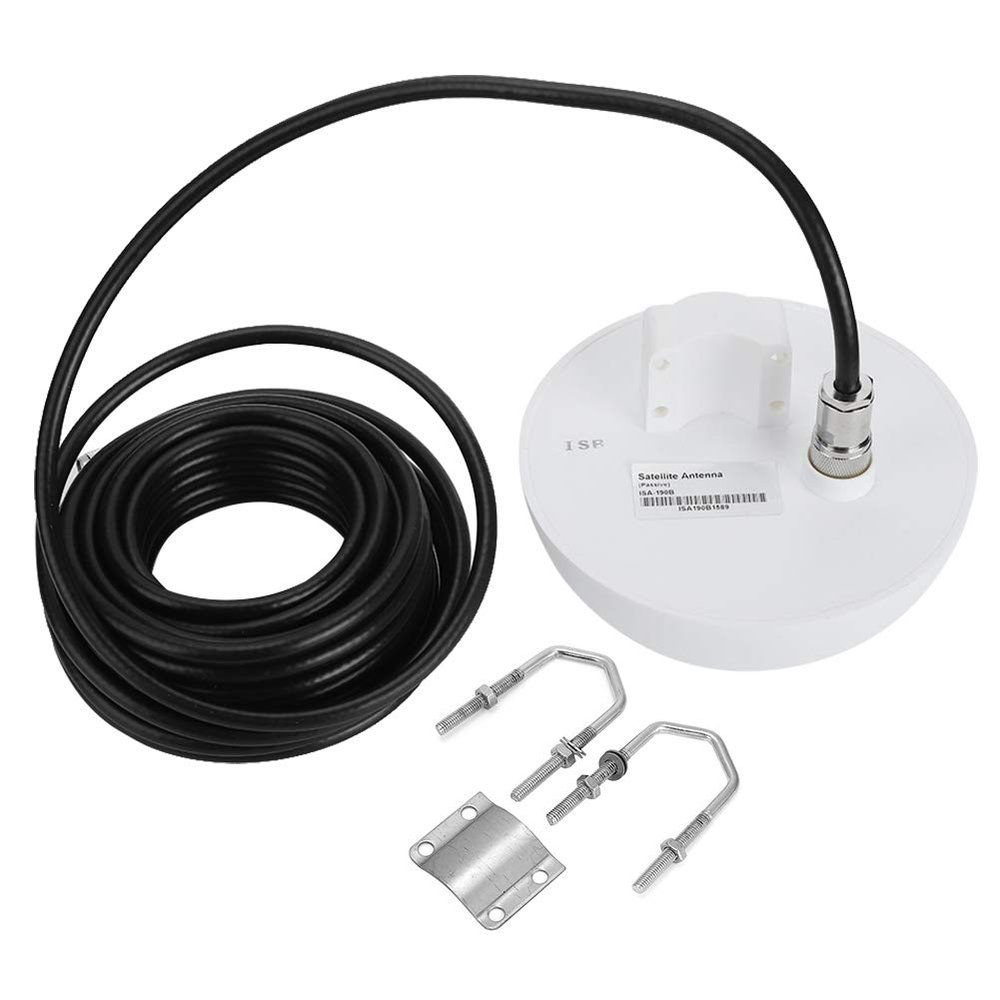 Jauarta Fixed Mast Satellite Antenna, Marine Automobile Aerial for 9500 9505 9505A 9555 9575, with 50 OHMS Impedance and 1616 1625.5Mhz Frequency