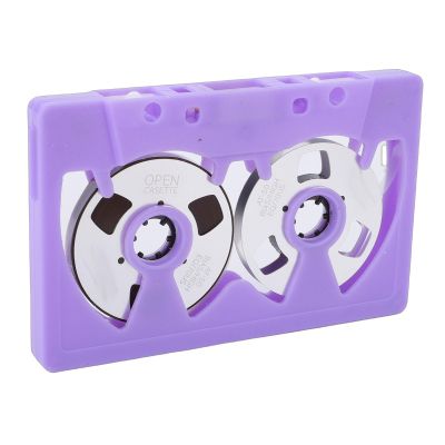 ZDAGELD 50 Minute Normal Bias Cassette Tape, Designed for Cassette Players, Premium Sound Quality, for Music Recording, Punk Rock, Indie, Hip Hop, with Metal Reel, Transparent Storage