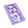 ZDAGELD 50 Minute Normal Bias Cassette Tape, Designed for Cassette Players, Premium Sound Quality, for Music Recording, Punk Rock, Indie, Hip Hop, with Metal Reel, Transparent Storage view 3