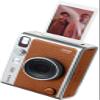 Fujifilm Instax Mini EVO Instant Camera with Sunshine Photo Microfiber Cleaning Cloth (Camera + 4 Twin Packs, Brown) view 2