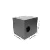 BETOOKY Speaker Enclosure: 4 Inch Car Audio Speaker Box Sealed Subwoofer Car Audio Cabinet  Wooden Enclosure Box for Truck Automotive Household view 2