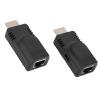 Bewinner HD Multimedia Interface Extender, Over Single Cat5e 6 1080P at. 60Hz 196.85ft Transfer Distance for HDTV PC Projector, HDMI to RJ45 Extender view 1