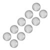 2MM Watch Dial Luminous Bezel Dot Pip Decoration Parts Watch Dial Night Luminous Dot 10PCS(Green) view 1