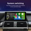 10.25 inch Touch Screen for BMW X5 X6 CIC E70 E71 (2011-2013) Wireless CarPlay Android Auto Upgrade Factory Car Radio Retain Original Amplifier Stereo Sound System (L10.25-X5-CIC) view 4