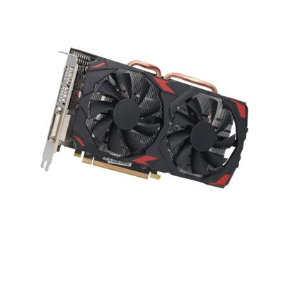 For Desktop PC Linux RX 580 8GB GDDR5 256BIT Gaming Graphics Card, Dual Fan Cooling 1284MHz Core HDMI DVI 3xDisplayPort PCIe 3.0