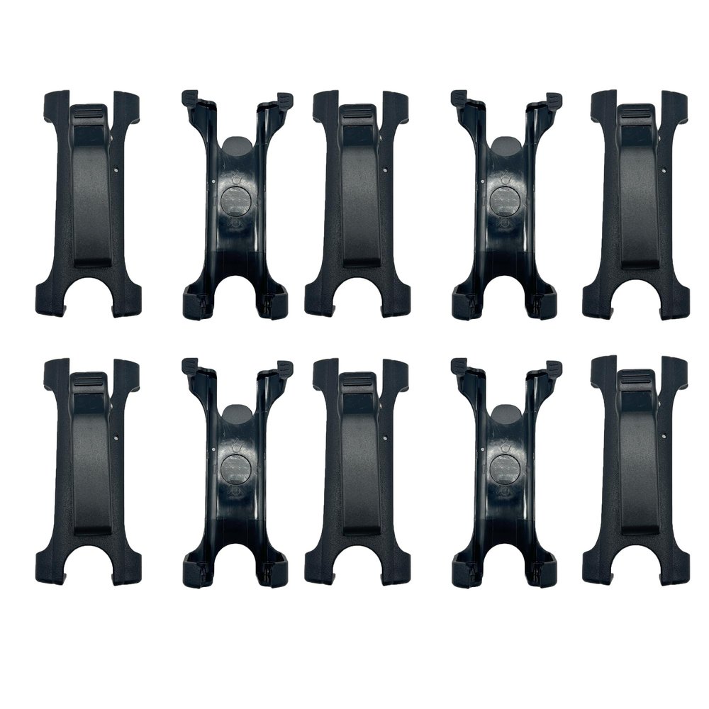 10 Pack Belt Clip Holder Replacement for Motorola SL300 SL3500e SL1M SL2M Radios  Aftermarket PMLN7190A Carry Holder
