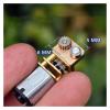 12mm N20 Metal Gearbox Gear Electronic Starter Right Angle DC 3V 3.7V 5V 20RPM Slow Speed Reduction 3D Printing Pinter Pen Engine Motor Drivers view 2