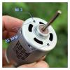 545 Electronic Starter DC 6V 9V 12V 13200 -25600RPM Large Torque Long Shaft 28.5 MM with Cooling Fan High Power DIY Hand Drill Motor Drivers view 3