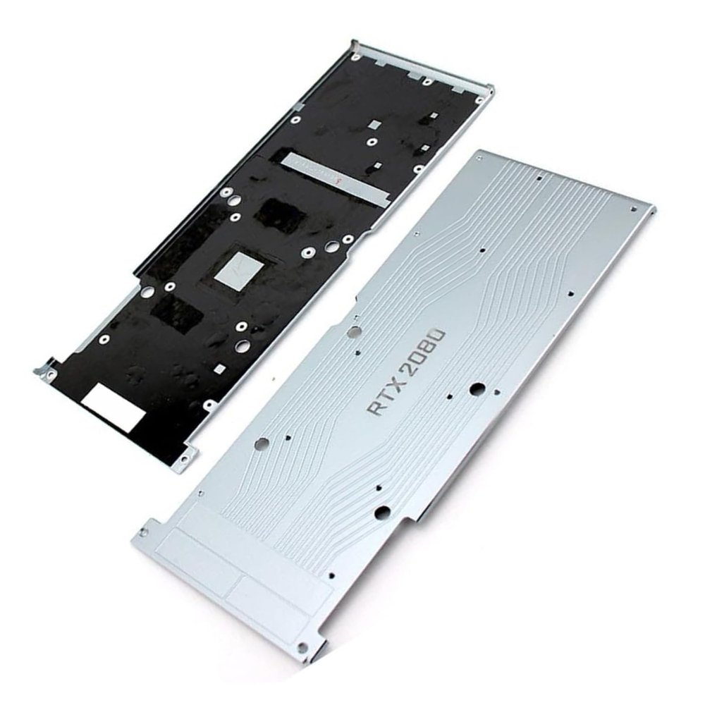 Fit for NVIDIA RTX 2080 Graphics Card GPU,Back Plate Rear Panel Cover