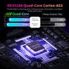 GREVA 8K TV Box Android 14.0 4GB RAM 32GB ROM Android TV Box RK3528 Chipset Support 2.4G/5.0G WiFi 6 HDR10 BT5.0 USB3.0 Ethernet LAN 3D 1080P 2K 4K+ Utral HD Smart Streaming Media Player PRO14 MAX view 3