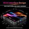 GREVA 8K TV Box Android 14.0 4GB RAM 32GB ROM Android TV Box RK3528 Chipset Support 2.4G/5.0G WiFi 6 HDR10 BT5.0 USB3.0 Ethernet LAN 3D 1080P 2K 4K+ Utral HD Smart Streaming Media Player PRO14 MAX view 4