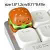Vryxq Food Shape Keycaps Printed Food Theme Designs Smooth Surfaces for Mechanical Computer Keyboard Accessories Keycap Unique Resin Keycaps for Gaming Keyboard view 4
