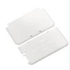 For Old Big 3DS XL/LL 3DSLL Handheld Console, Outer A/E Face Top/Bottom Faceplate CoverplateWhite 3DSXL Extra Housing Case Shells Cover Plates Replacement 2 PCS view 1