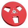 Universal Open Empty Aluminum Alloy Takeup Reel, 1/4 5in Empty Tape Reel Aluminum 3 Holes Nab,for Studer for Reel to Reel Recorder Empty Tape Reel,Red view 4