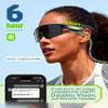 GLOSSIA AI Smart Glasses with Camera 4K, Video Recording Glasses with Camera, Polarized Sports Sunglasses with EIS Stabilization, Dual Mic Noise Canceling, IP66, ChatGPT Enabled view 3