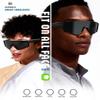 GLOSSIA AI Smart Glasses with Camera 4K, Video Recording Glasses with Camera, Polarized Sports Sunglasses with EIS Stabilization, Dual Mic Noise Canceling, IP66, ChatGPT Enabled view 4