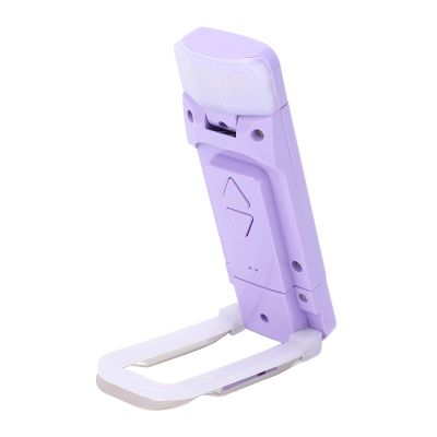 SUNGOOYUE Multifunctional USB Book Light ClampHolder, 5 Brightness Modes, 3 Colors, Bookmark Reading Light for Travelers