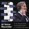 Ai Voice Recorder with Transcribe & Summarize, Note Voice Recorder Support 118 Languages, 64GB, Audio Recorder with App Control, Slim Ai Note Taking Device for Lectures, Meetings, Calls view 3