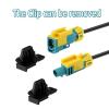 BINGFU 9.84ft FAKRA Z Female to Male Waterproof Car Antenna Extension Cable RG174 Coaxial for Android Stereo Head Units GPS FM AM Radio Sirius XM Satellite 4G LTE Bluetooth view 2