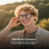 AI Smart Glasses with Camera, 800W HD for Photos & Videos, Hands-Free Vlog Recording, Real Time Translation, Powered by ChatGPT, Open-Ear Audio, Ultra-Light Design for Traveling, Pet & Kid, Outdoor view 2