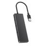 4-in-1 USB 2.0 Hub with Aluminum Alloy Case view 1