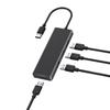 4-in-1 USB 2.0 Hub with Aluminum Alloy Case view 2
