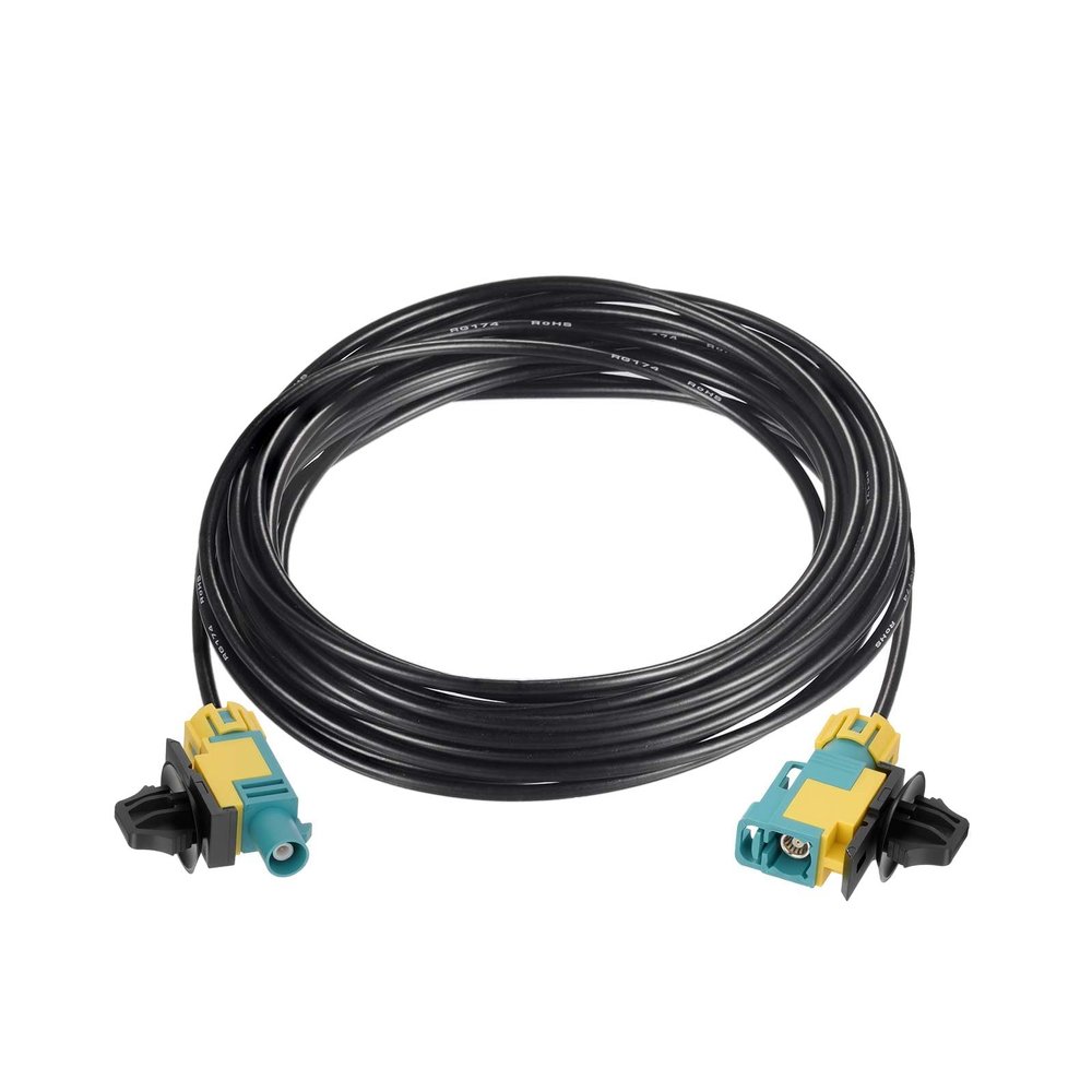 Bingfu 16.4ft FAKRA Z Female to Male Waterproof Car Antenna Extension Cable RG174 Coaxial for Android Stereo Head Units GPS FM AM Radio Sirius XM Satellite 4G LTE Bluetooth