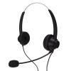 Jspondivague H360D 2.5VA Telephone Headset, Business Headset with Noise Reduction Mic, Binaural Wired Call Center Headphone for Customer Service, Office Earphone with 2.5mm Plug, Adjustable SPE view 4