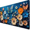Mousepad Blue Mouse Pad Large 60 x 32in, Butterfly Desk Mat with 3MM Stitched Edges, Waterproof Mousepad with Anti-Slip Rubber Base Office Desk Accessories for Game, Office, Home, Gifts -yym2509VW view 1
