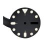 28.5mm NH36 Dial NH36 Movement Dial Dual Calendar Week Display Green Luminous Watch Dial Accessories NH36 Dial(07) view 1