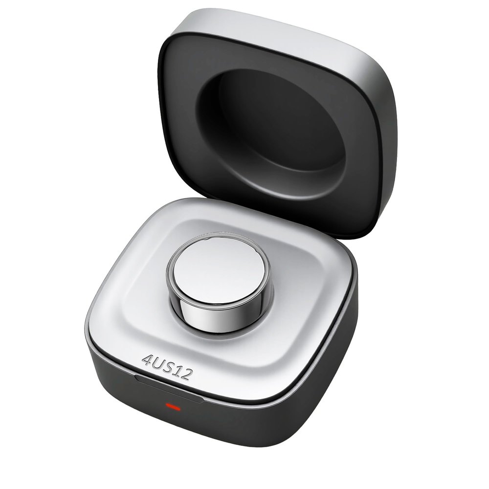 finlusri Smart Ring Charger Case Only Compatible with Oura Gen 4 - Charging Box with Indicator Light - Portable for Ring Storage, Travel, Prevent Scratches (size 12)