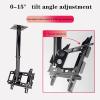 Adjustable Ceiling TV Mount Bracket - Ceiling TV Mount - Four-Sided Ceiling TV Mount, Tilt and Swivel TV Bracket, Suitable for Most LCD Flat-Screen TVs and Curved TVs, Up to 330 Pounds,32-55inch view 4