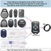 Keysy Rewritable RFID Ring 125kHz T5577 for Access-Control (Black, 8) view 2