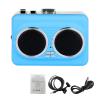 EBTOOLS Cassette Tape Player, Stereo Dual Channel, 3.5mm Headphone Jack, Portable Cassette to Mp3 Converter, USB Recorder, Clear Sound, Auto Reverse, Enduring and Portable (Blue) view 2
